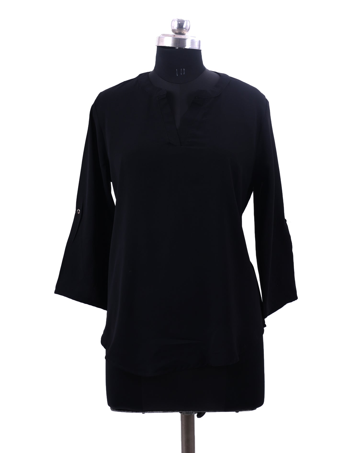 Black Cute Tunic Top For Women