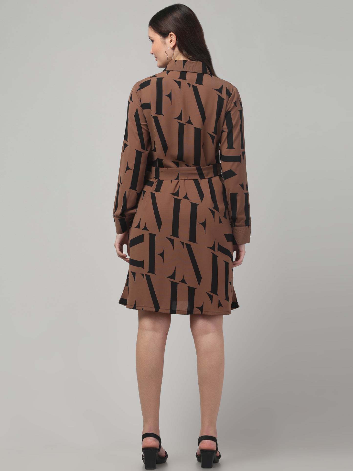 Printed A line Dress For Womens