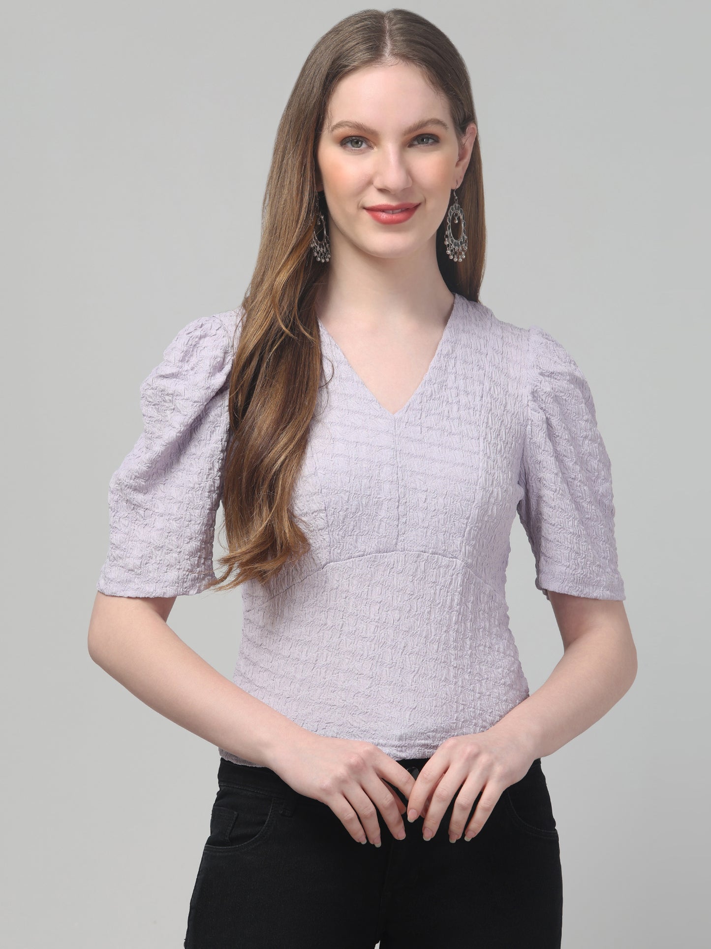Lavender Stylish Top for Womens