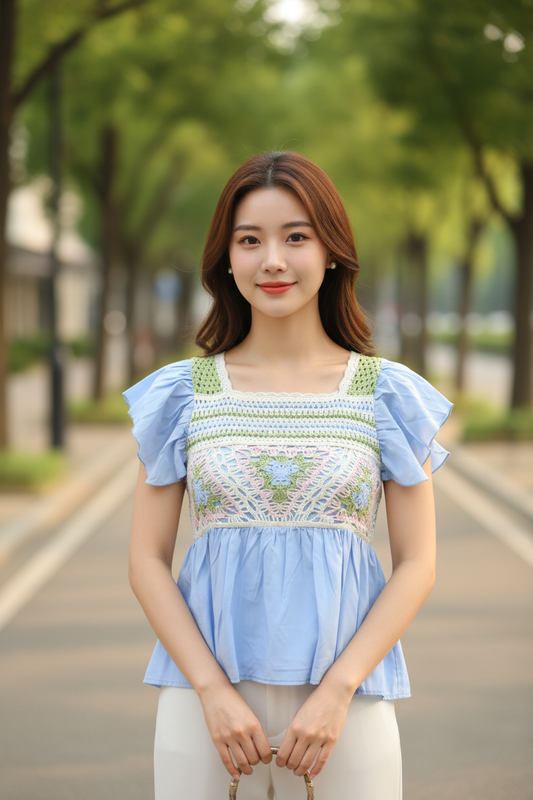 Clobulk Embossed Top (Set of 40 PC - 8 Colour)- ₹294/ per pc