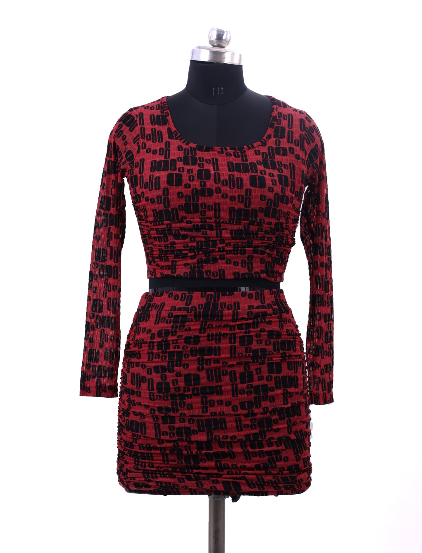 Maroon Party Wear Co ord Set For Womens