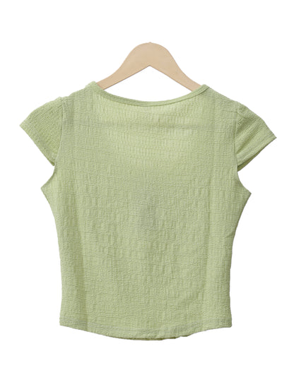 Green Summer Top For Womens