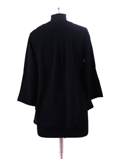 Black Cute Tunic Top For Women