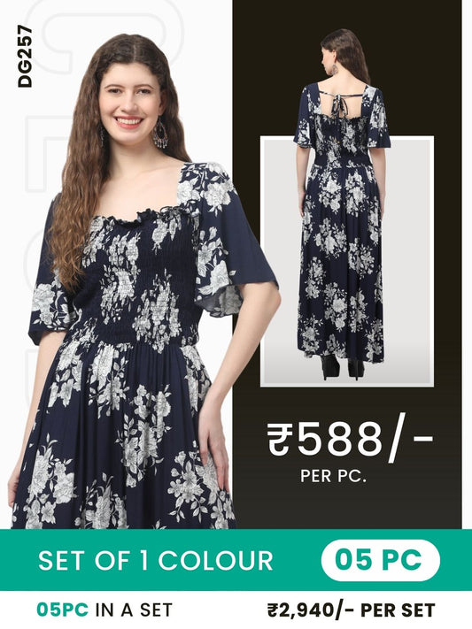Clobulk Women Dress (Set of 5 Pc)- ₹588/ per pc