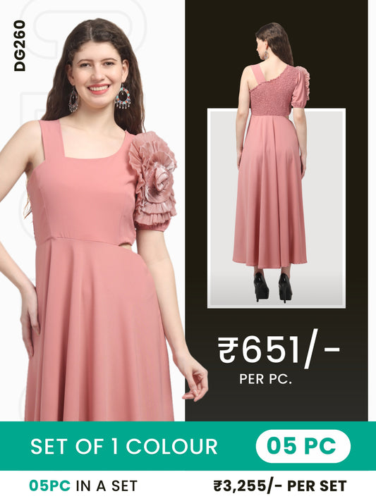 Clobulk Women Dress (Set of 5 Pc)- ₹651/ per pc