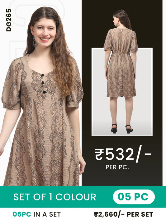 Clobulk Women Dress (Set of 5 Pc)- ₹532/ per pc