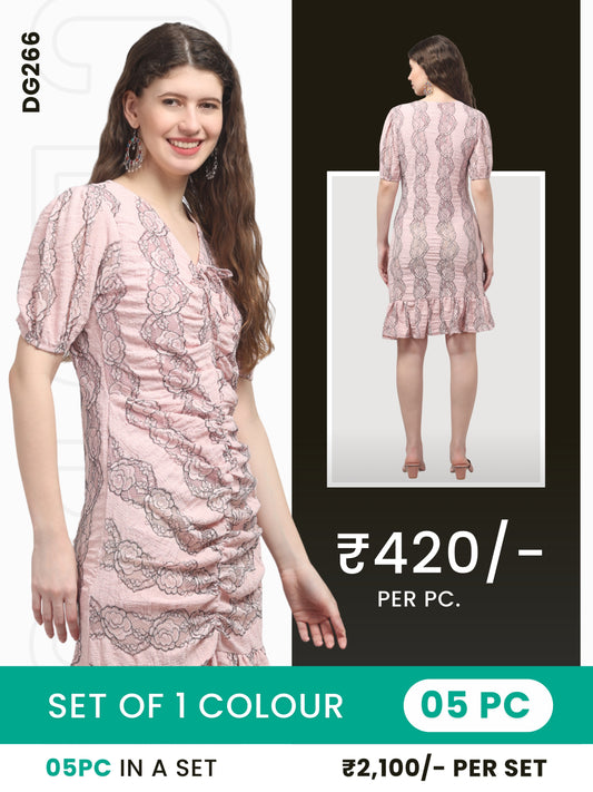 Clobulk Women Dress (Set of 5 Pc)- ₹420/ per pc