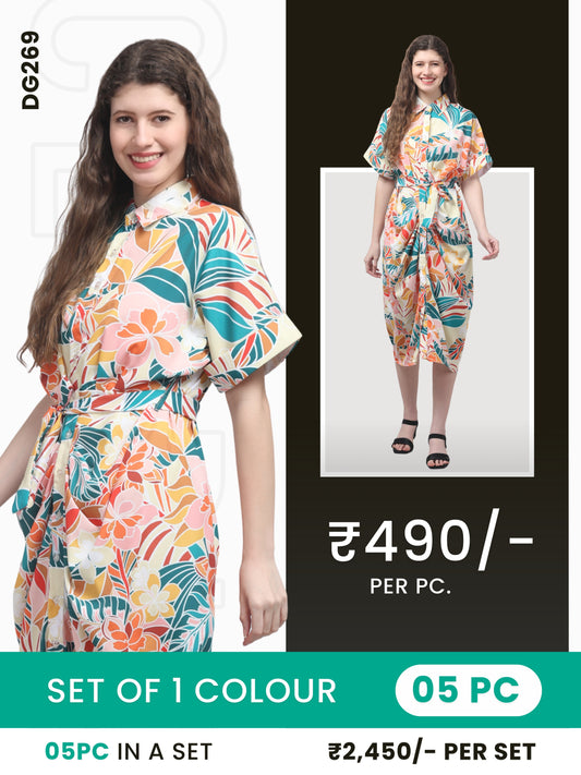Clobulk Women Dress (Set of 5 Pc)- ₹490/ per pc