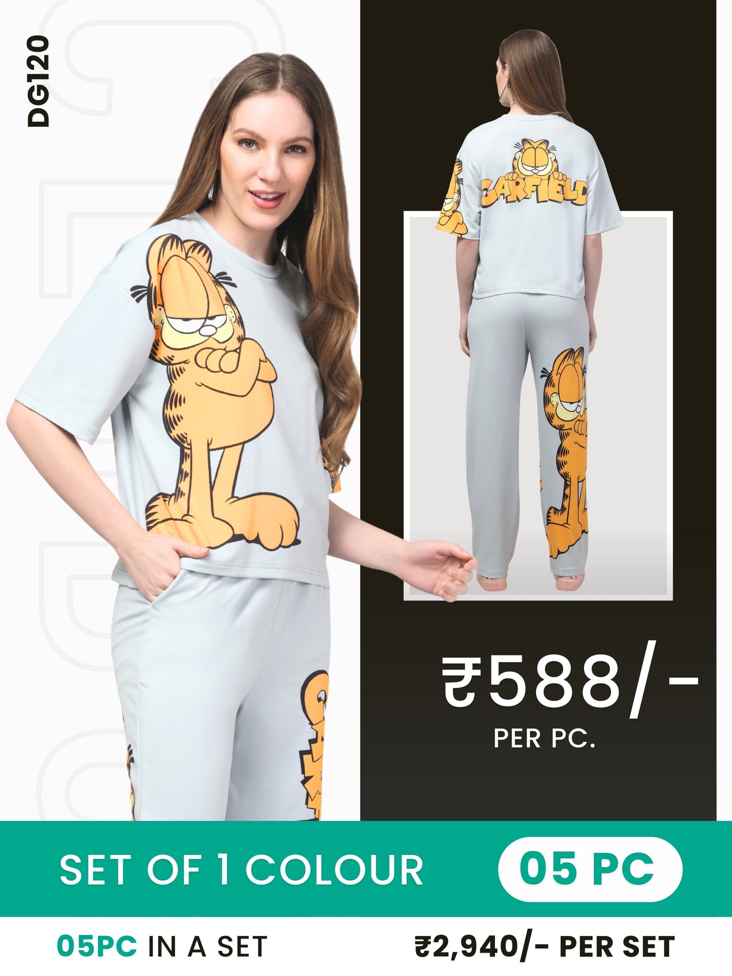 Clobulk Women Co-ord Set (Set of 5 Pc)- ₹588/ per pc