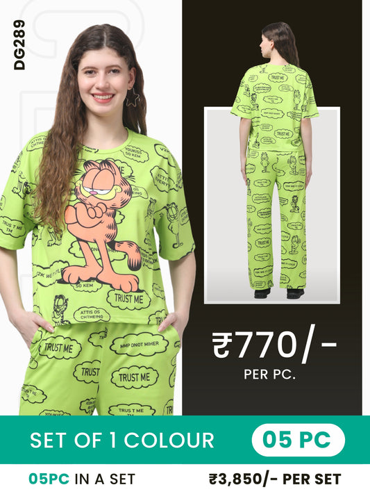 Clobulk Women Co-ord Set (Set of 5 Pc)- ₹770/ per pc