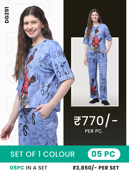 Clobulk Women Co-ord Set (Set of 5 Pc)- ₹770/ per pc