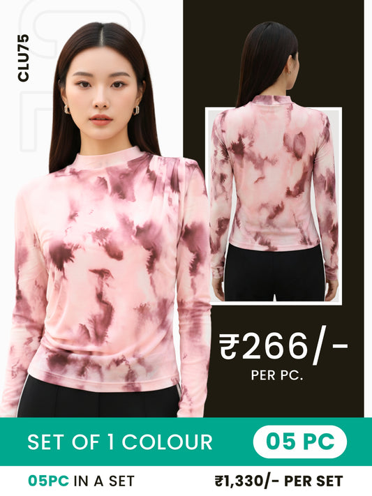 Clobulk Women Top (Set of 5 Pc- 1 Colour)- ₹266/ per pc