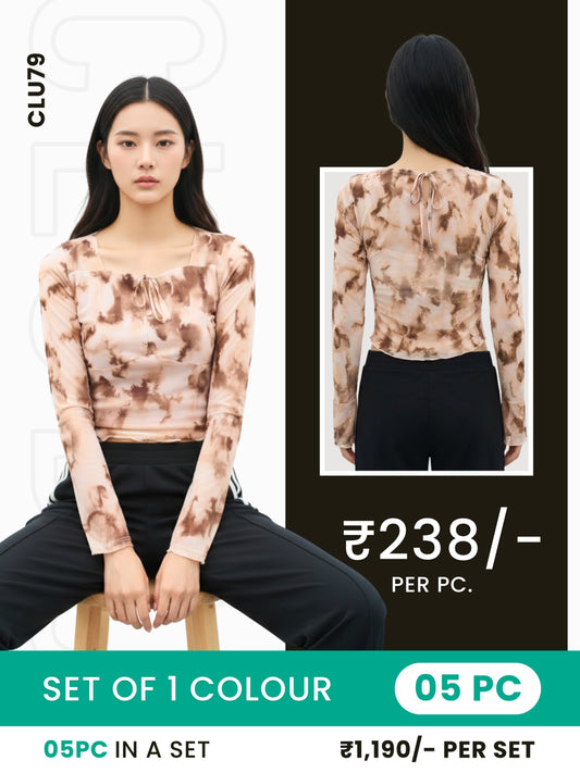 Clobulk Women Top (Set of 5 Pc- 1 Colour)- ₹238/ per pc