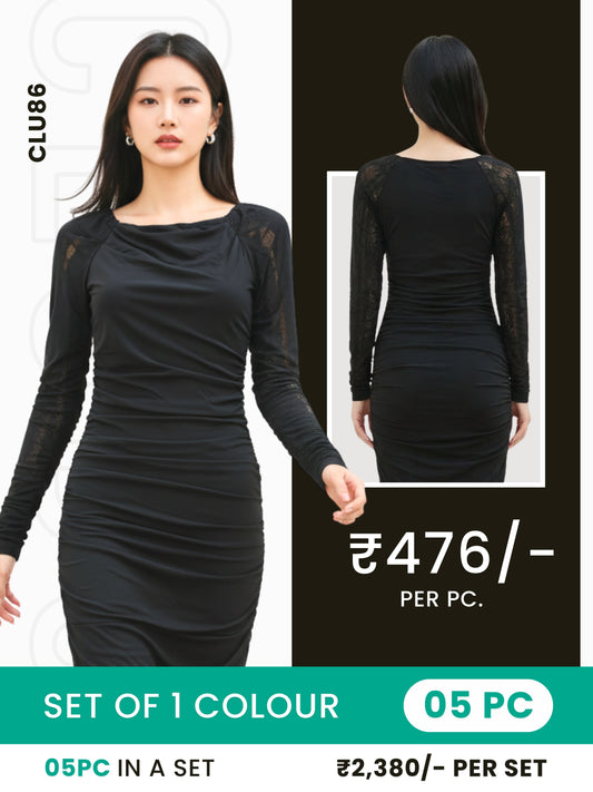 Clobulk Women Dress (Set of 5 Pc- 1 Colour)- ₹476/ per pc