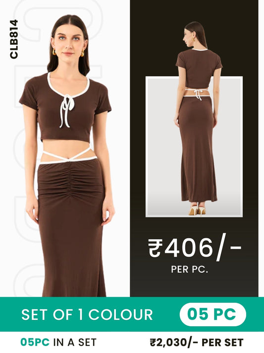 Clobulk Women Co-ord Set Set (Set of 5 Pc)- ₹406/per pc