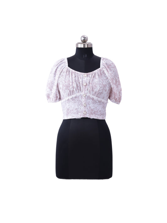 Pink Aesthetic Top For Womens