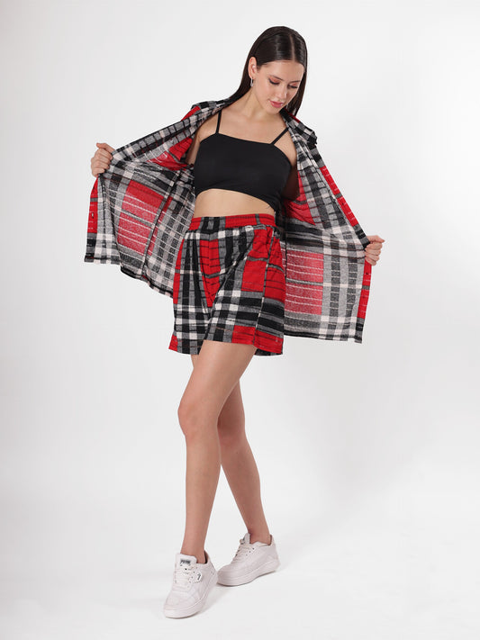 Clobulk Women 3 Pc Co-ord Set (Set of 15Pc - 3 Colour)- ₹448/ per pc