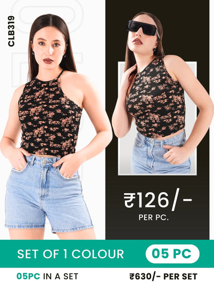 Clobulk Women Top (Set of 5 Pc)- ₹126/ per pc
