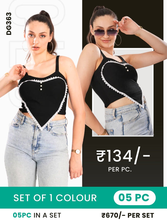 Clobulk Women Top (Set of 5 Pc)- ₹134/ per pc