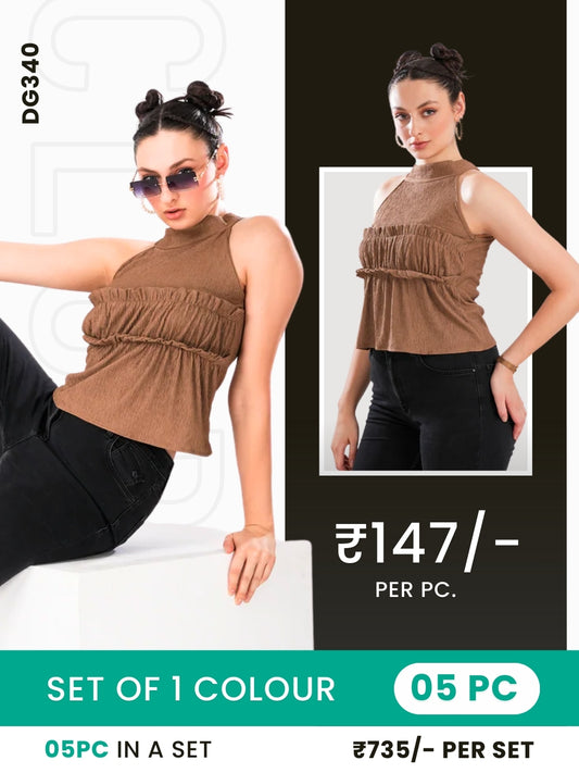 Clobulk Women Top (Set of 5 Pc)- ₹147/ per pc