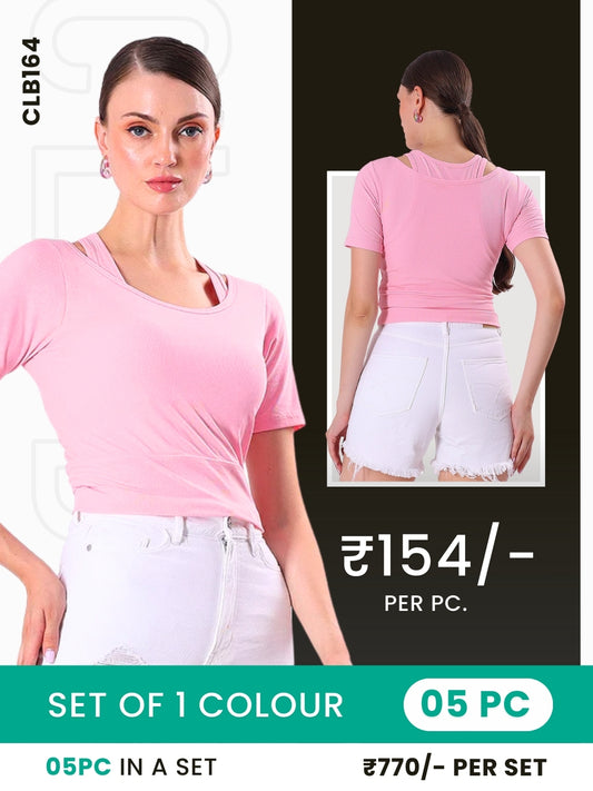 Clobulk Women Top (Set of 5 Pc)- ₹154/ per pc