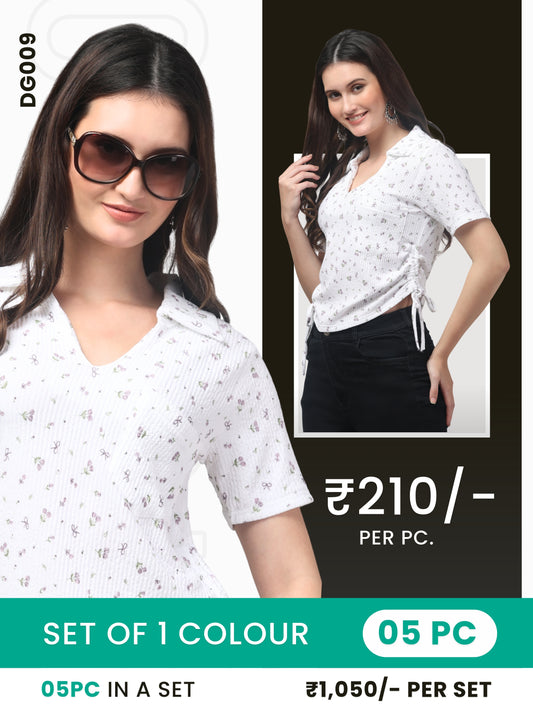 Clobulk Women Top (Set of 5 Pc)- ₹210/ per pc