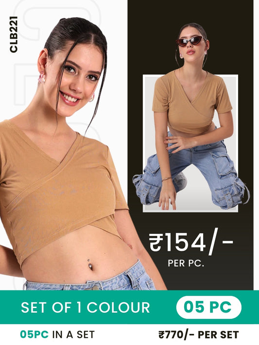 Clobulk Women Top (Set of 5 Pc)- ₹154/ per pc