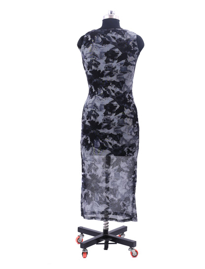 Blue Party Wear One Piece Dress For Women