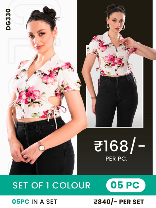 Clobulk Women Top (Set of 5 Pc)- ₹168/ per pc