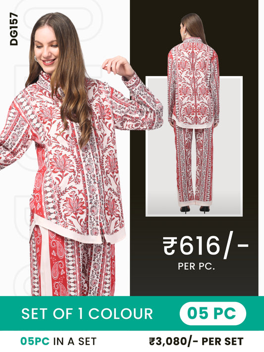 Clobulk Women Co-ord Set (Set of 5 Pc)- ₹616/ per pc