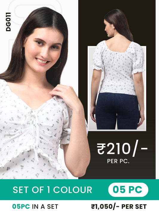 Clobulk Women Top (Set of 5 Pc)- ₹210/ per pc