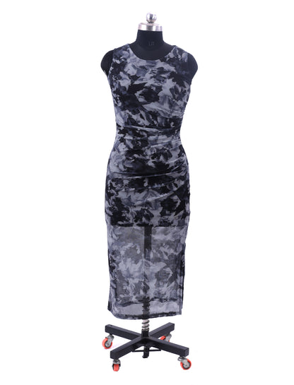 Blue Party Wear One Piece Dress For Women