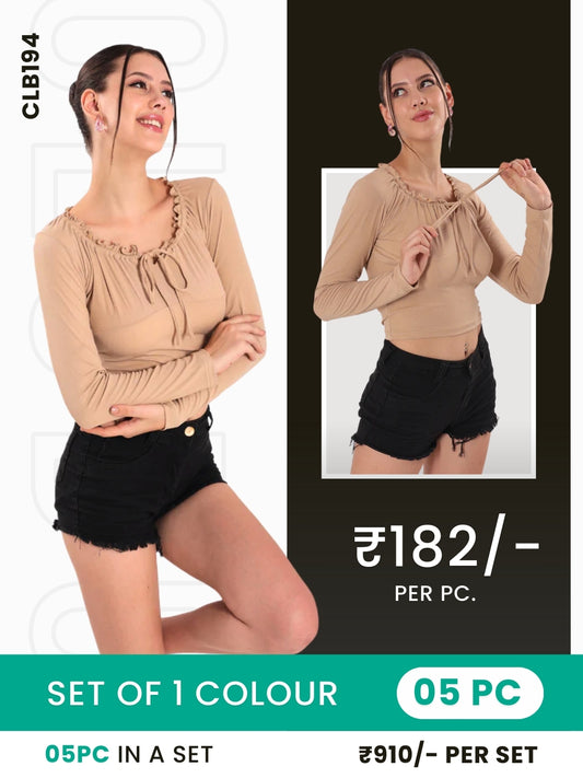 Clobulk Women Top (Set of 5 Pc)- ₹182/ per pc
