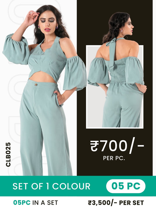 Clobulk Women Co-ord Set (Set of 5 Pc)- ₹700/ per pc