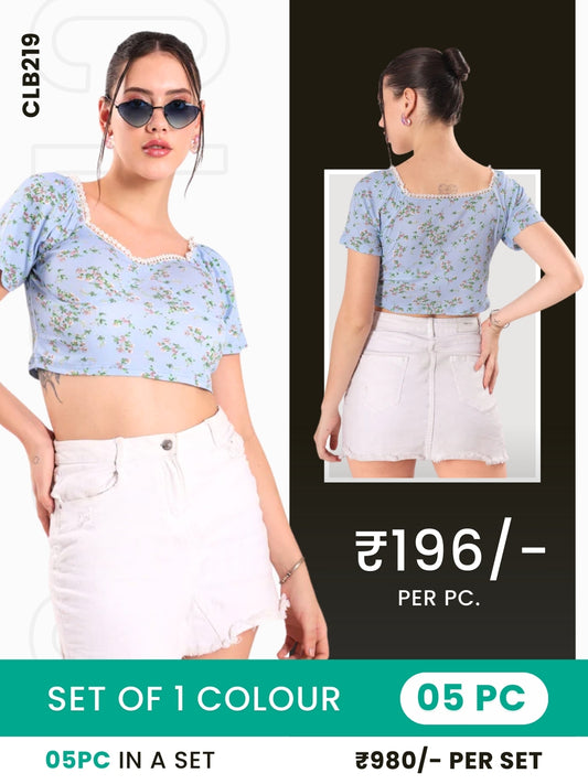 Clobulk Women Top (Set of 5 Pc)- ₹196/ per pc