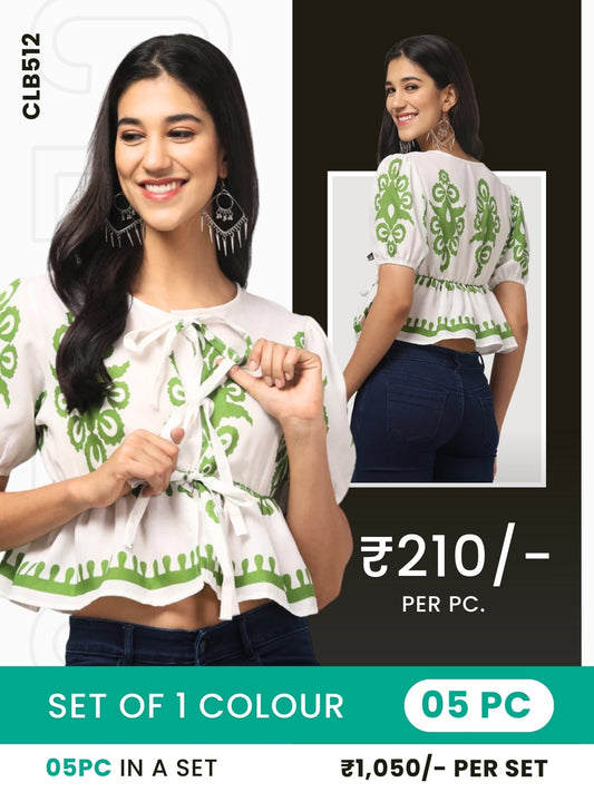 Clobulk Women Top (Set of 5 Pc)- ₹210/ per pc