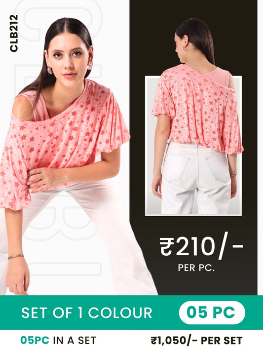 Clobulk Women Top (Set of 5 Pc)- ₹210/ per pc