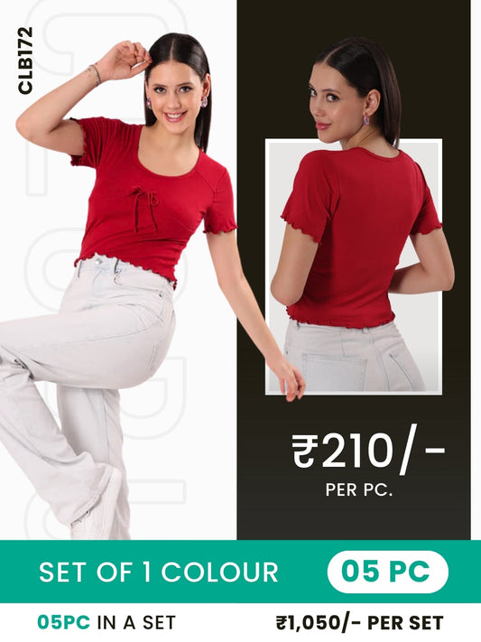 Clobulk Women Top (Set of 5 Pc)- ₹210/ per pc
