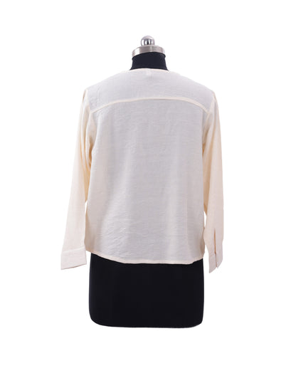 Cute Cream Top For Womens