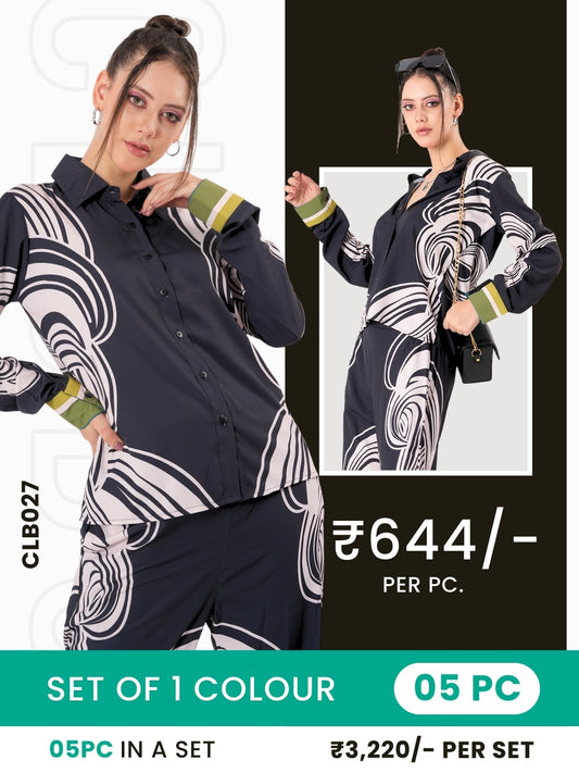 Clobulk Women Co-ord Set (Set of 5 Pc)- ₹644/ per pc