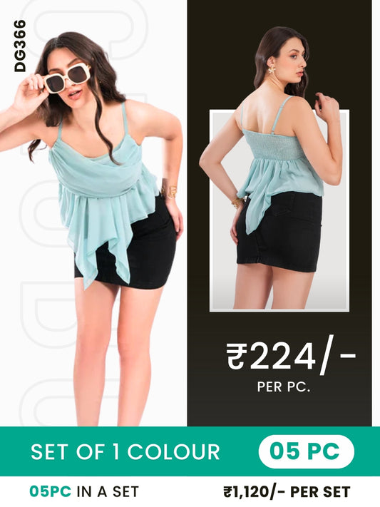 Clobulk Women Top (Set of 5 Pc)- ₹224/ per pc