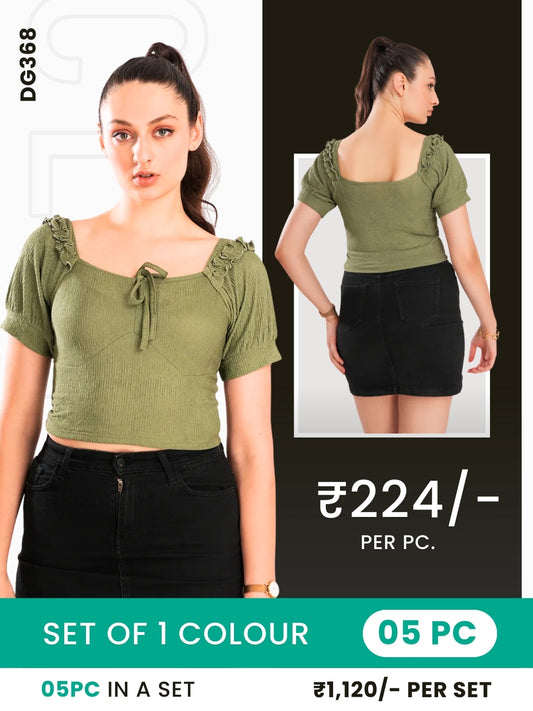 Clobulk Women Top (Set of 5 Pc)- ₹224/ per pc