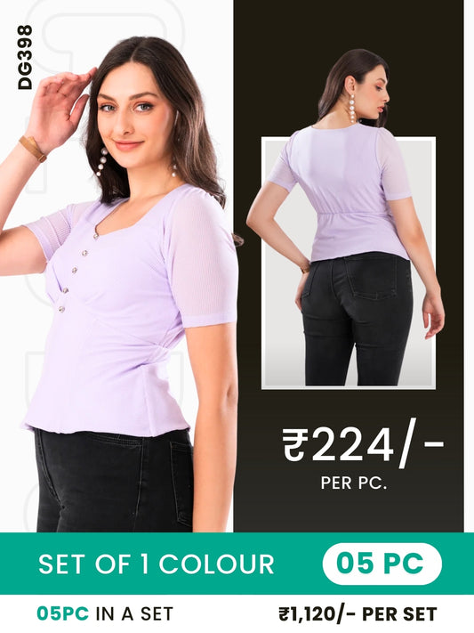 Clobulk Women Top (Set of 5 Pc)- ₹224/ per pc