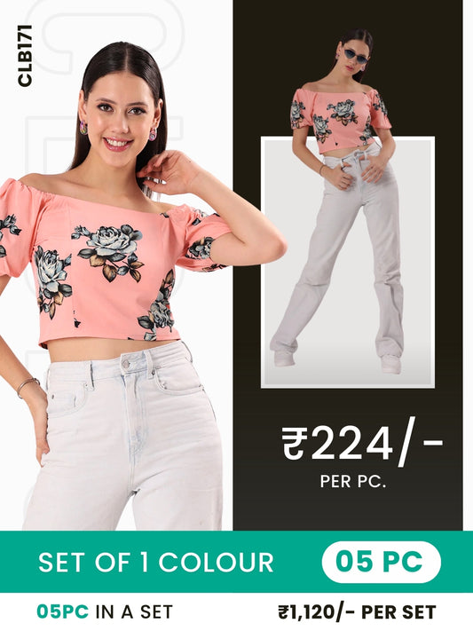 Clobulk Women Top (Set of 5 Pc)- ₹224/ per pc