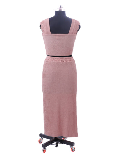 Pink Party Wear Co ord Set For Womens