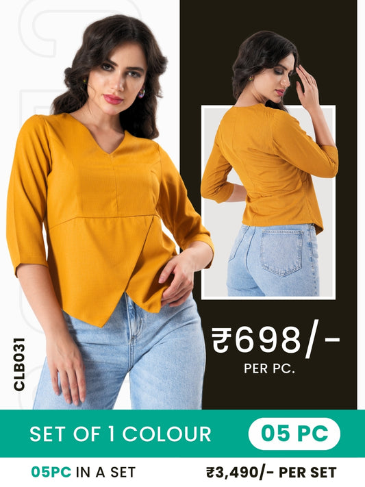 Clobulk Women Top (Set of 5 Pc)- ₹698/ per pc