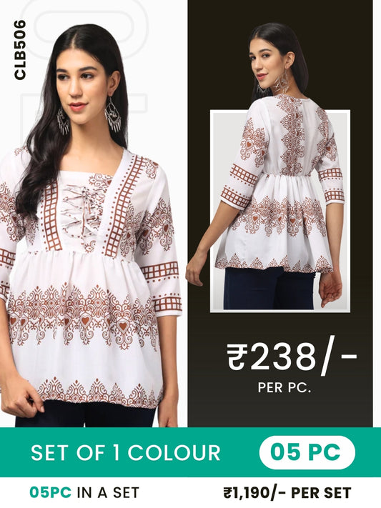 Clobulk Women Top (Set of 5 Pc)- ₹238/ per pc