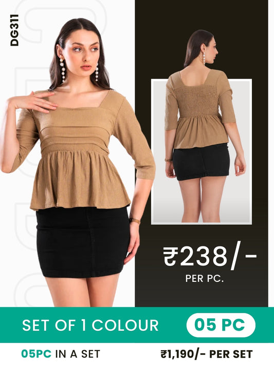 Clobulk Women Top (Set of 5 Pc)- ₹238/ per pc