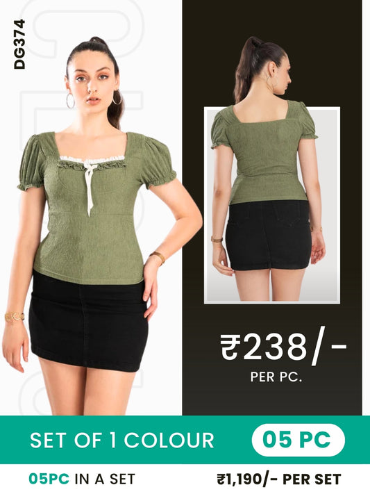 Clobulk Women Top (Set of 5 Pc)- ₹238/ per pc