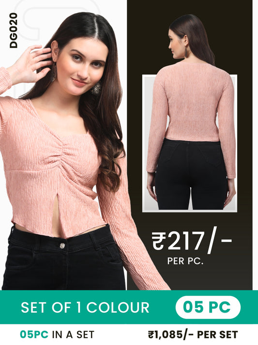 Clobulk Women Top (Set of 5 Pc)- ₹217/ per pc